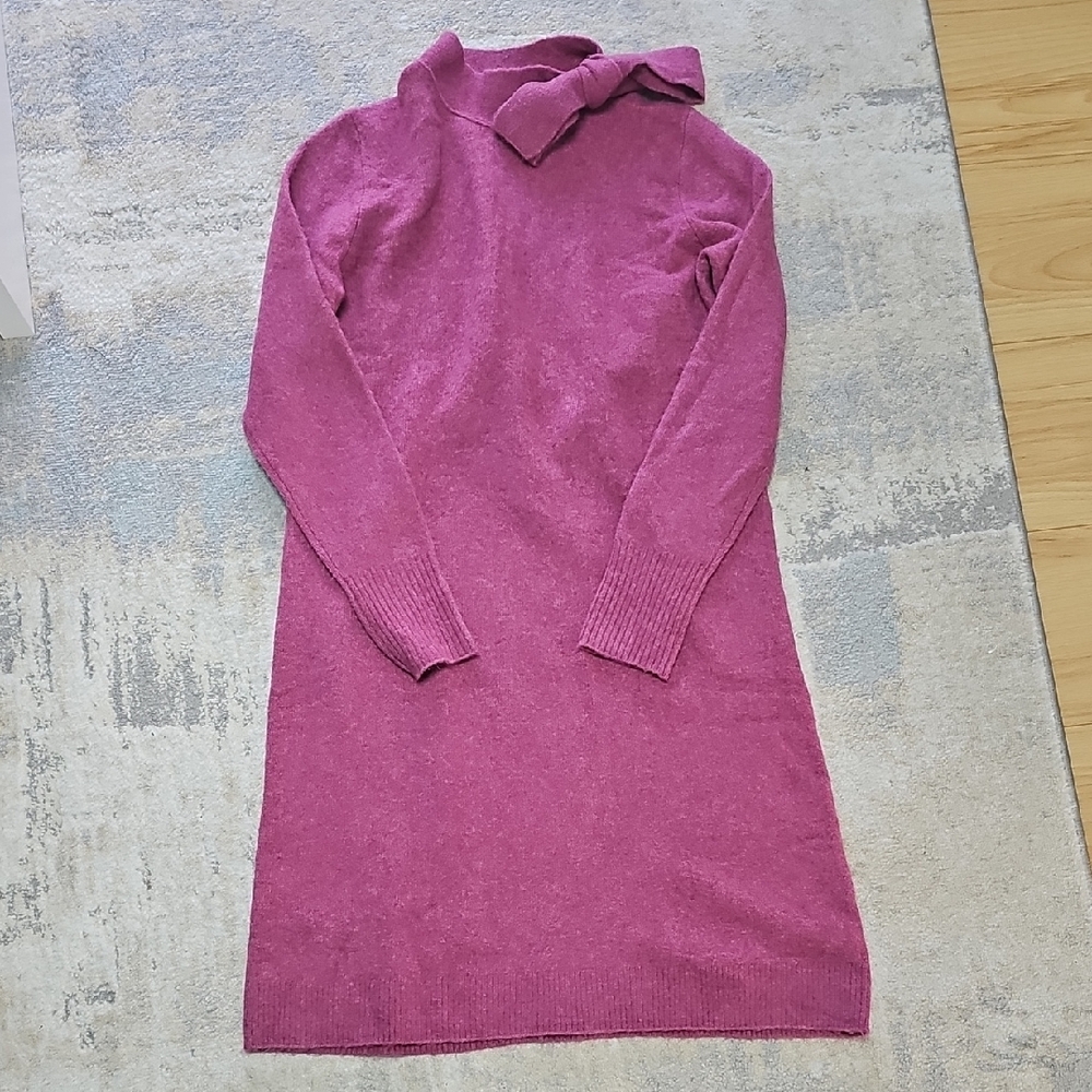 J. Crew Extra-Soft Pink Sweater Dress